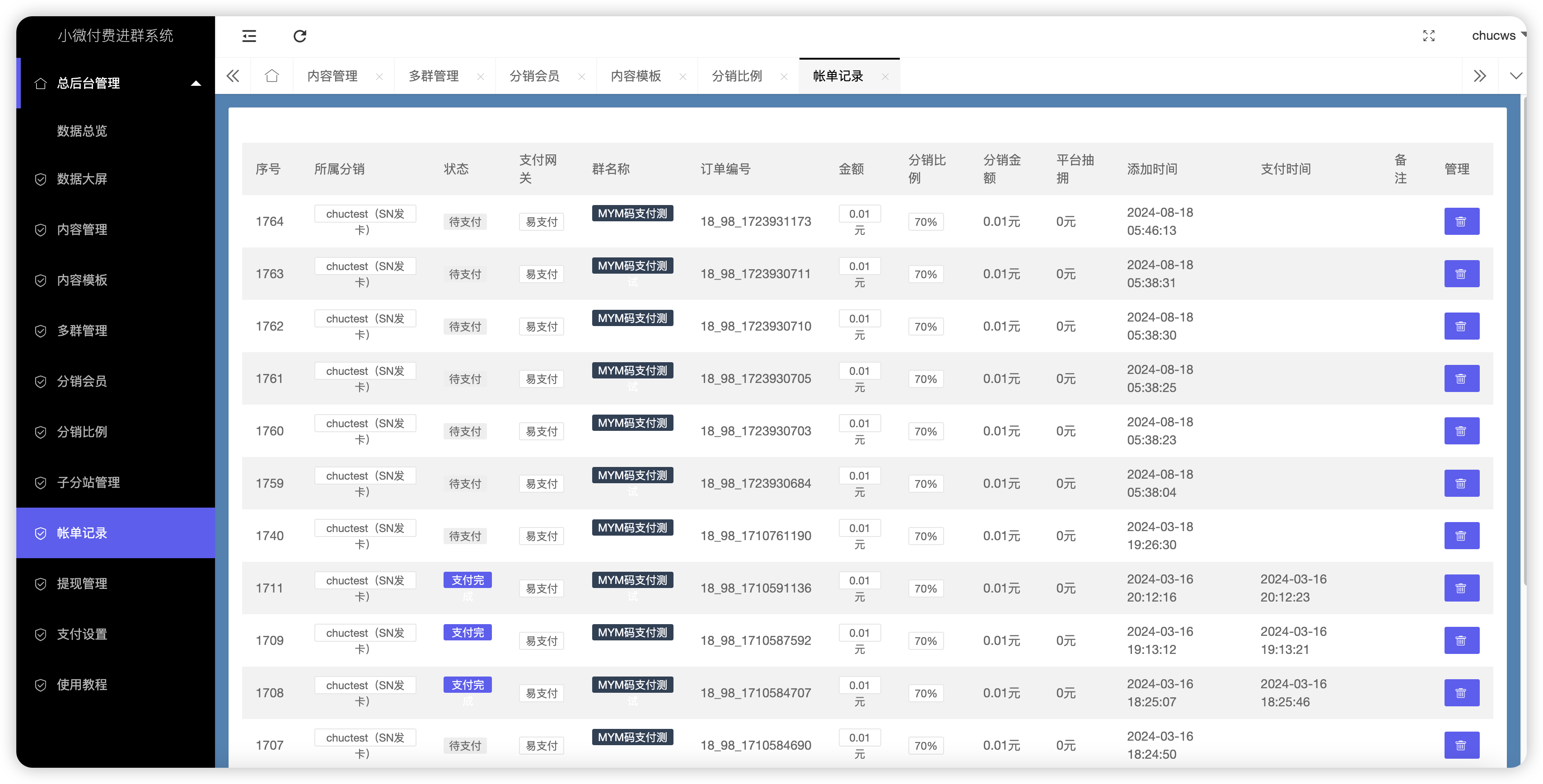 2024全新付费进群系统源码 IP 归属地带支持易支付和码支付